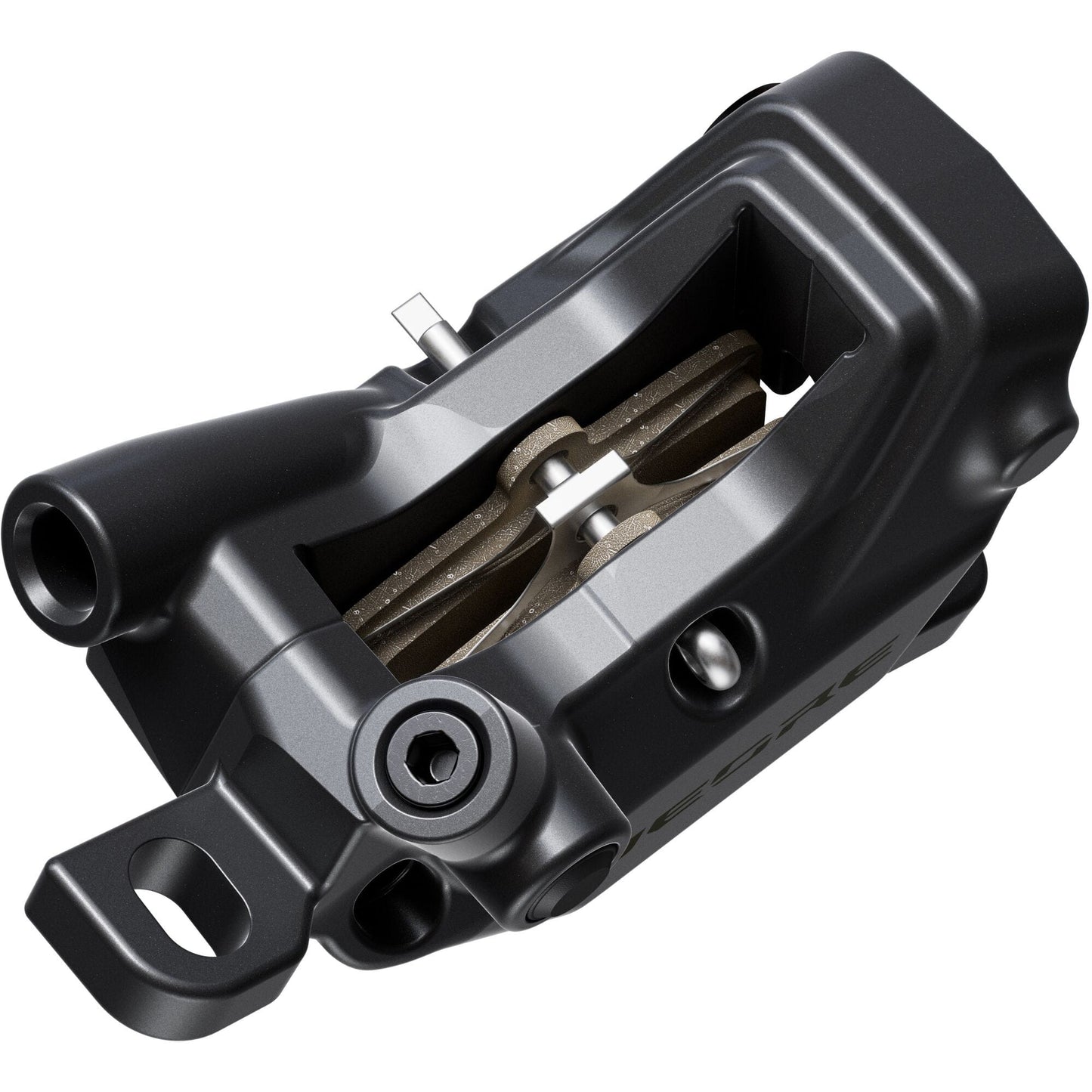 Shimano BR-M6220 Deore 4-pot calliper, post mount, without adapters, front or