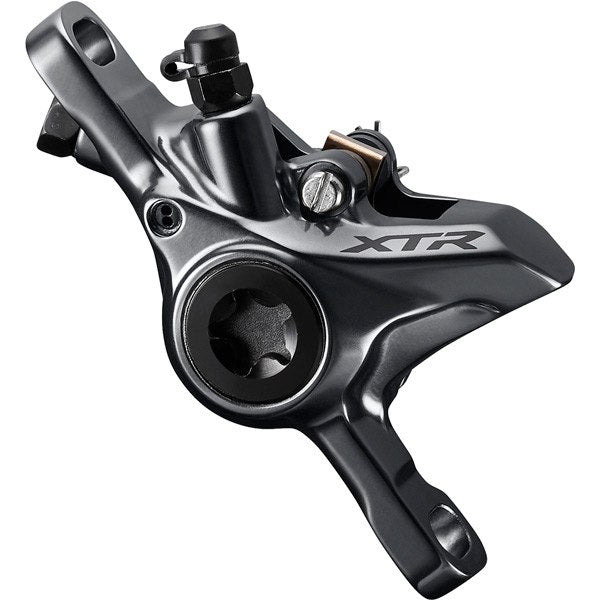 Shimano XTR BR-M9100 XTR disc brake calliper, 2 pot, post mount, front or rear