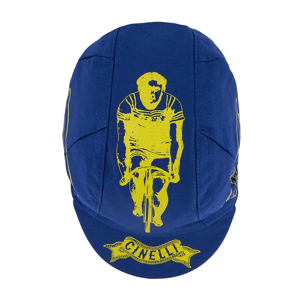 Cinelli Milano Bike Veterans Blue Cap