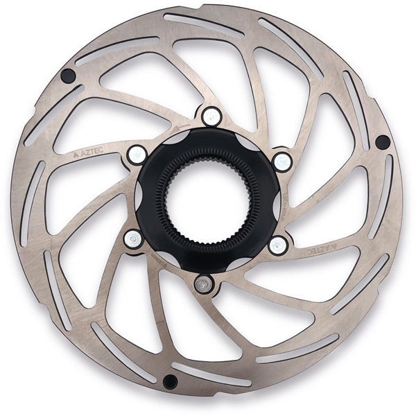 Aztec Stainless Steel Fixed Centre-Lock Disc Rotor - 140 mm