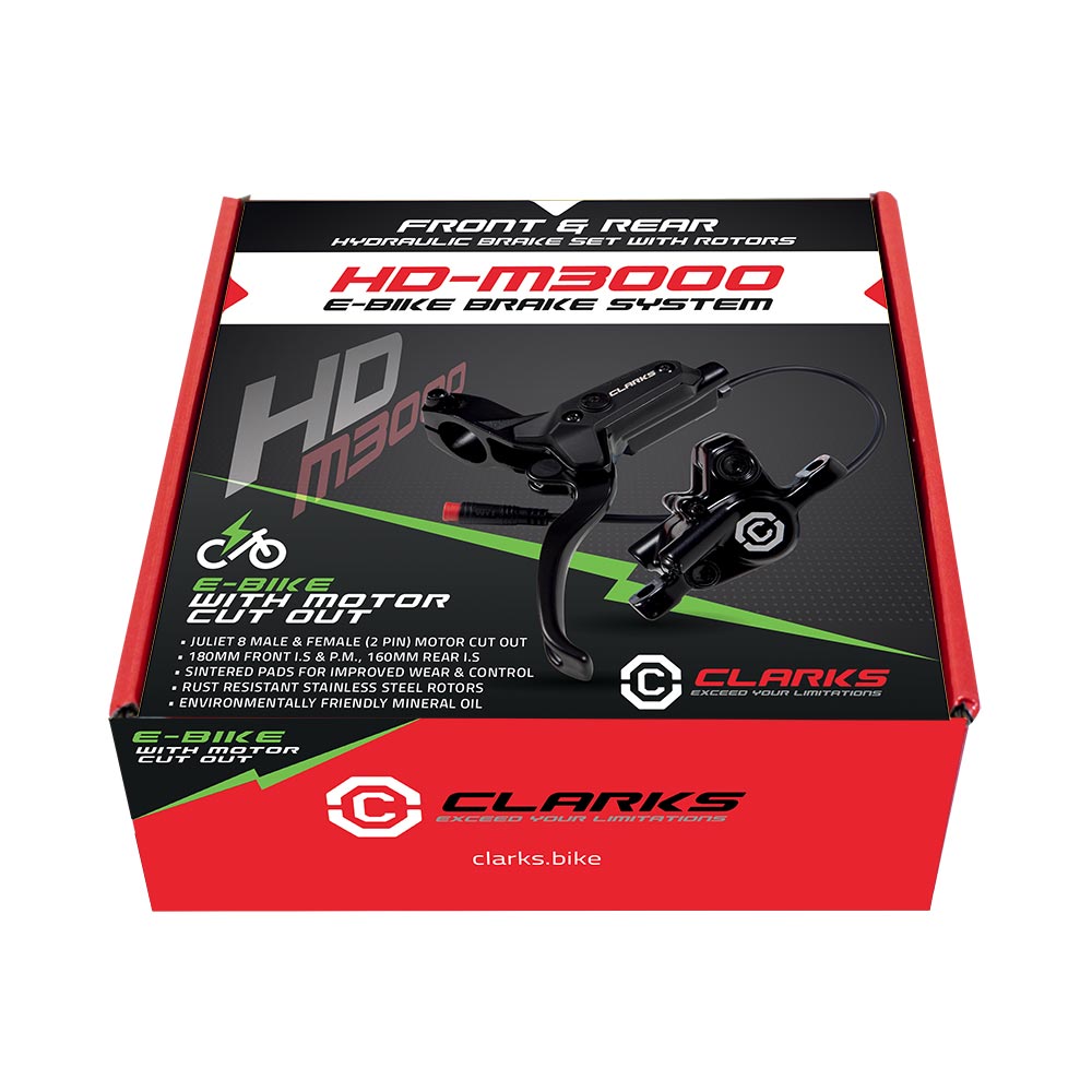 Clarks HD-M3000 Hydraulic Disc Brake Set