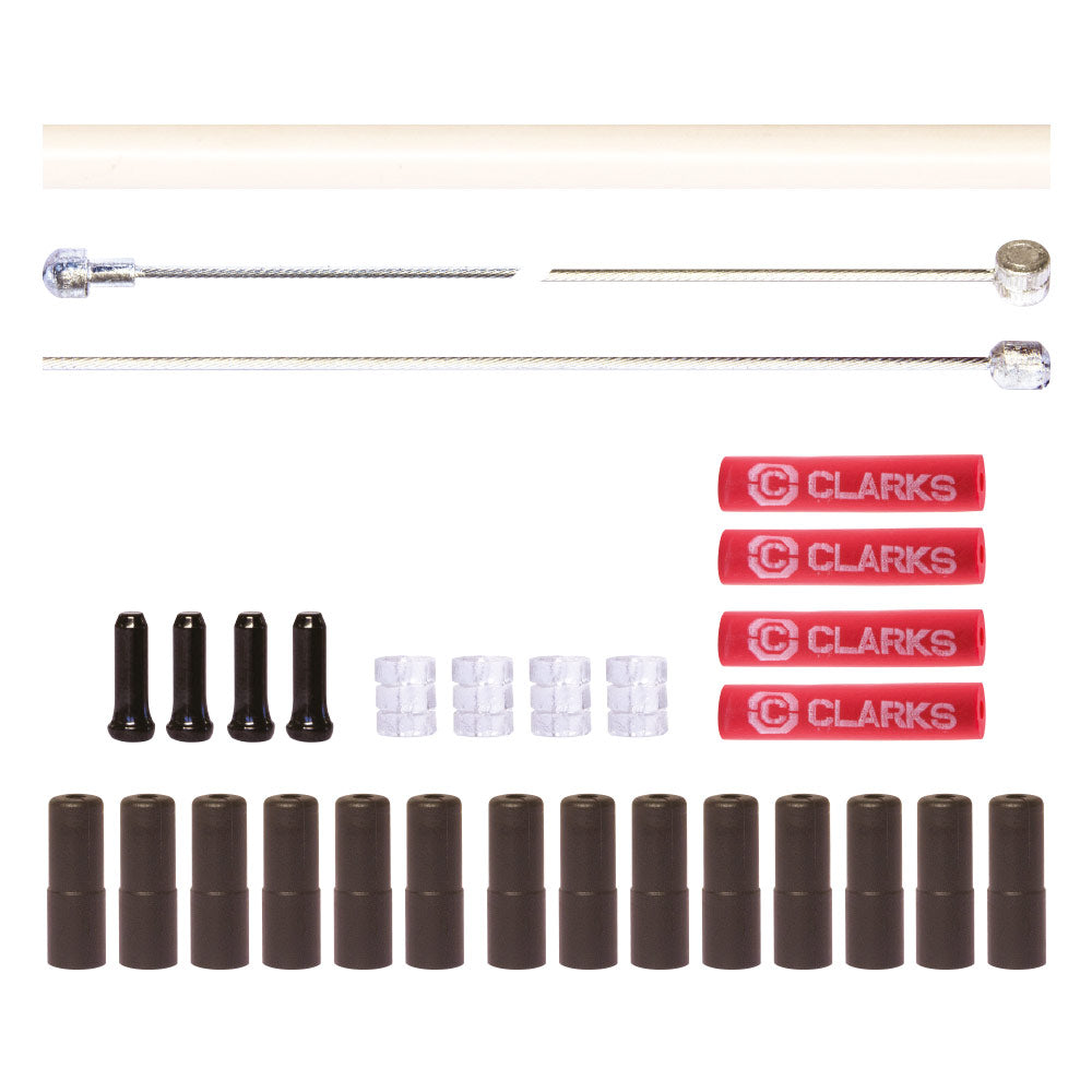 Clarks Galvanised Steel Brake And Gear Cable Kit — view 4
