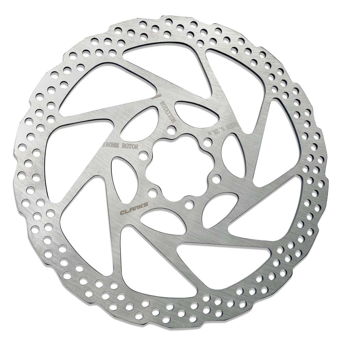 Clarks CL-027 E-Bike Stainless Steel 6 Bolt Rotor