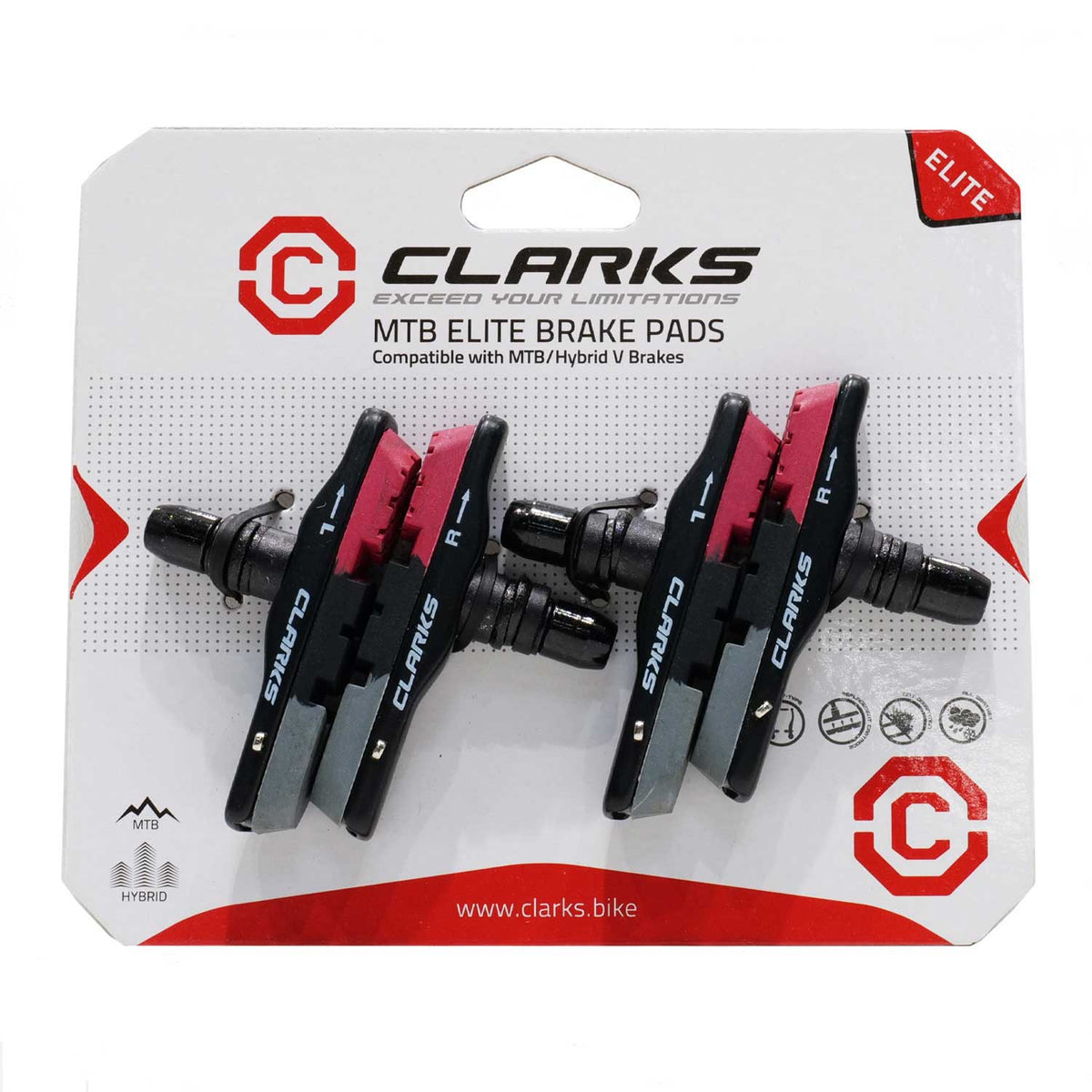 Clarks Elite MTB Brake Pads
