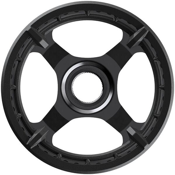 Shimano STEPS CR-ET600 9/10/11 spd single chainring 44T, double chain guard, chain line 50mm