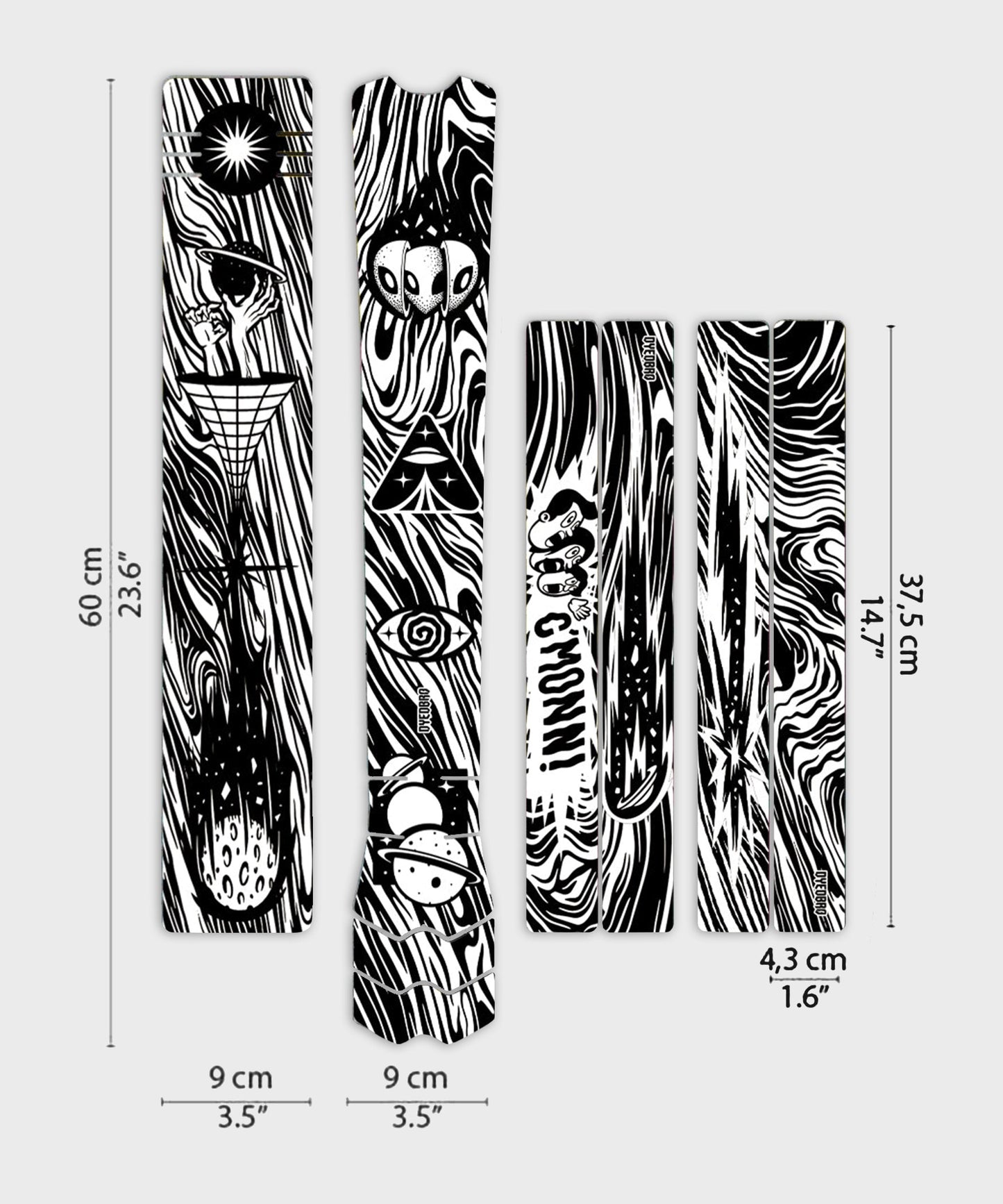 DYEDBRO MTB Frame Protection - Kaos