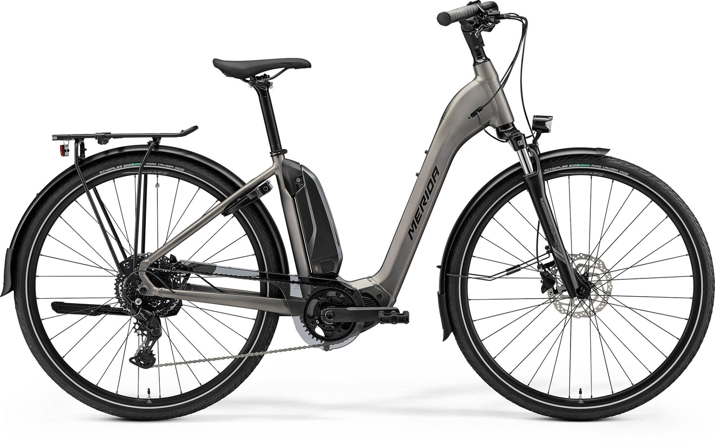 Merida eSpresso City 300 EQ SE - Silk Warm Slate Grey (Black) - MY26