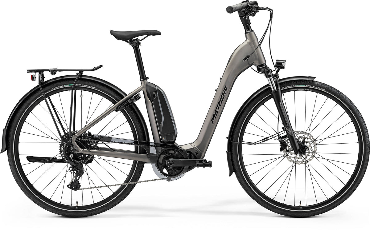 Merida eSpresso City 300 EQ SE - Silk Warm Slate Grey (Black) - MY26