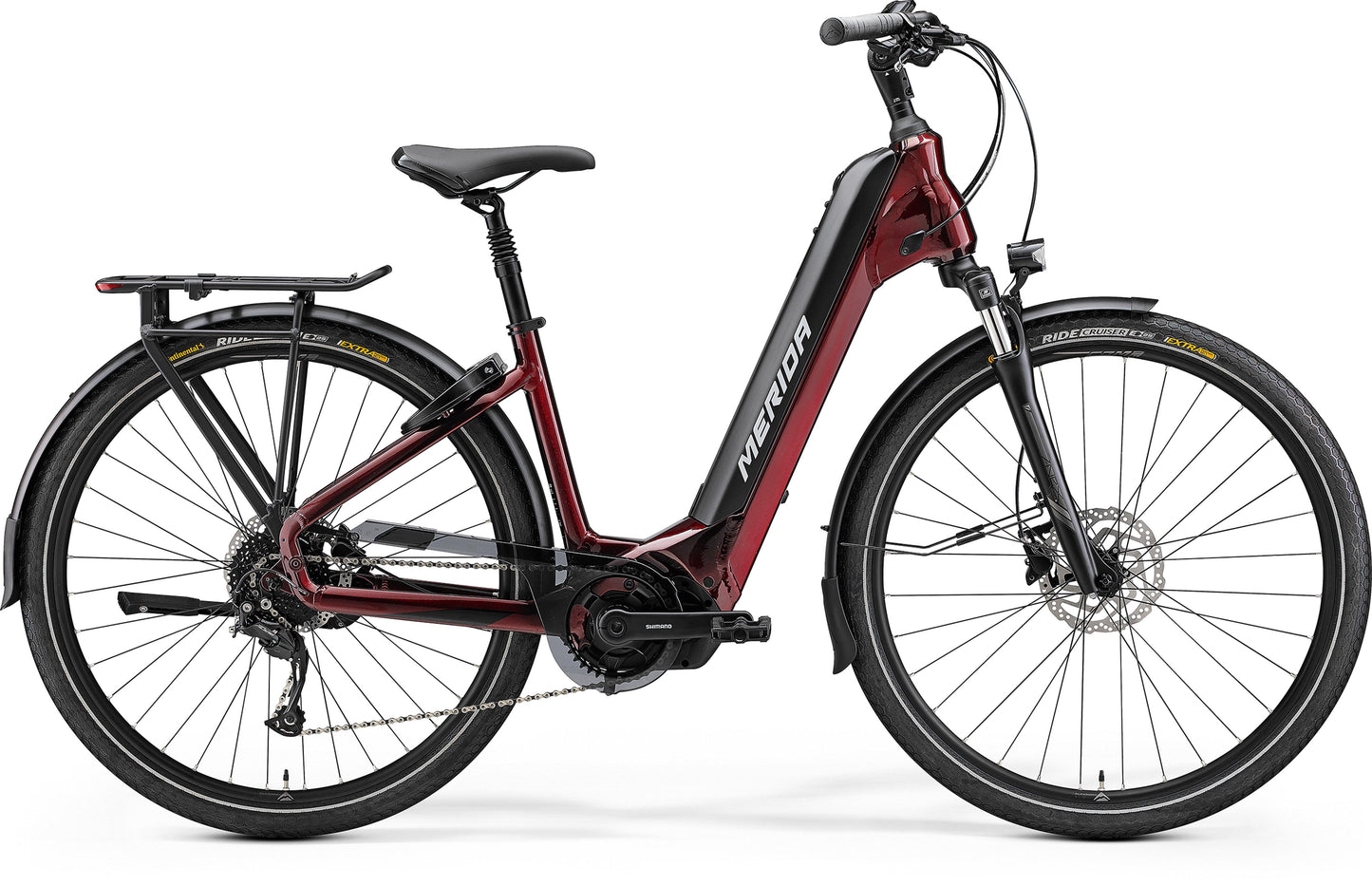 Merida eSpresso City 400 EQ - Red/Black - MY23