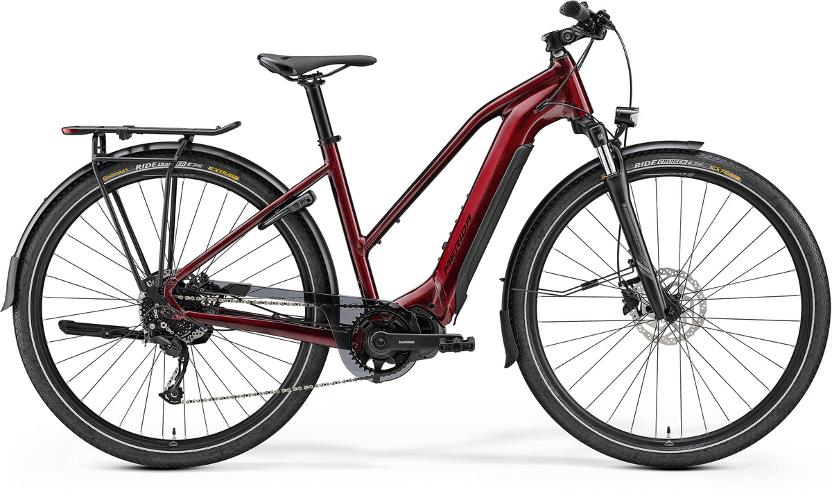 Merida eSpresso 400 S EQ Women's - Red/Black - MY23