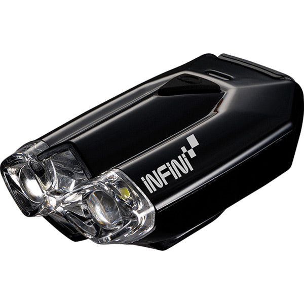 Infini Lava super bright micro USB front light with QR bracket black