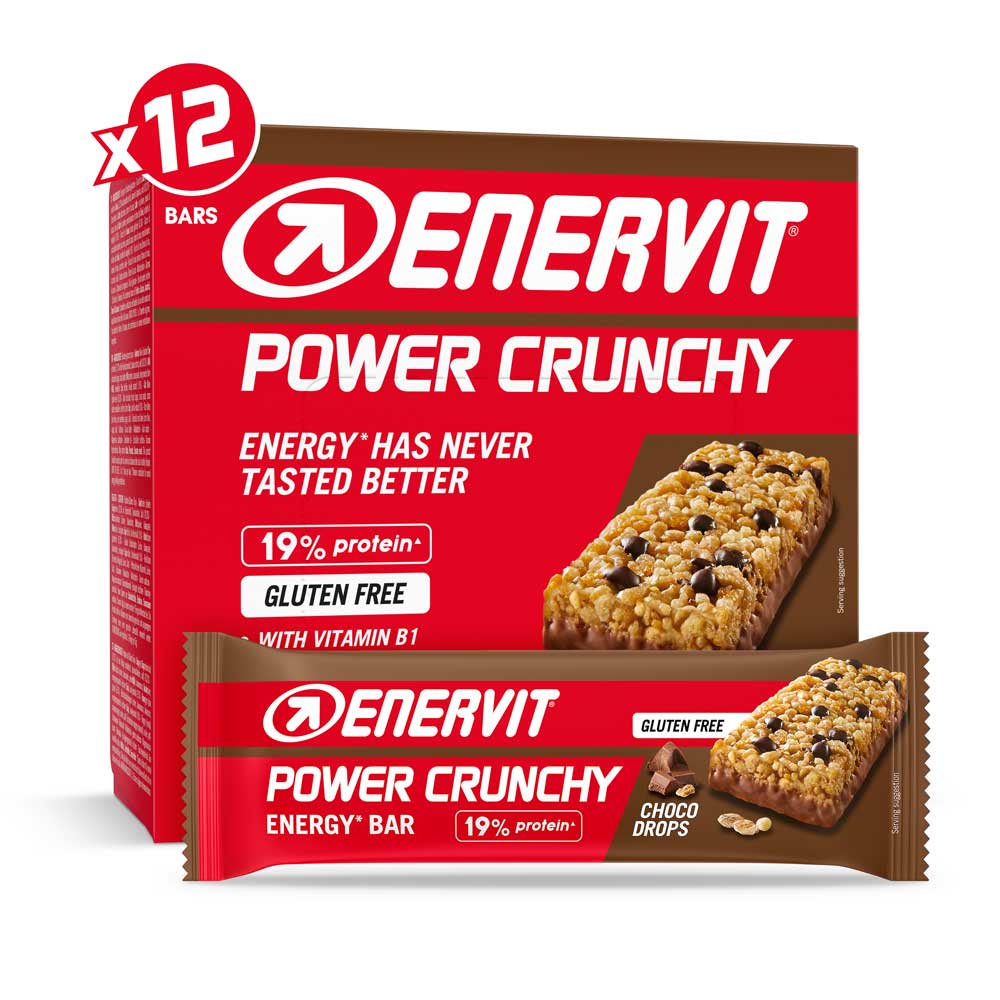 Enervit Choco Drops Power Crunchy Bar Energy Bar