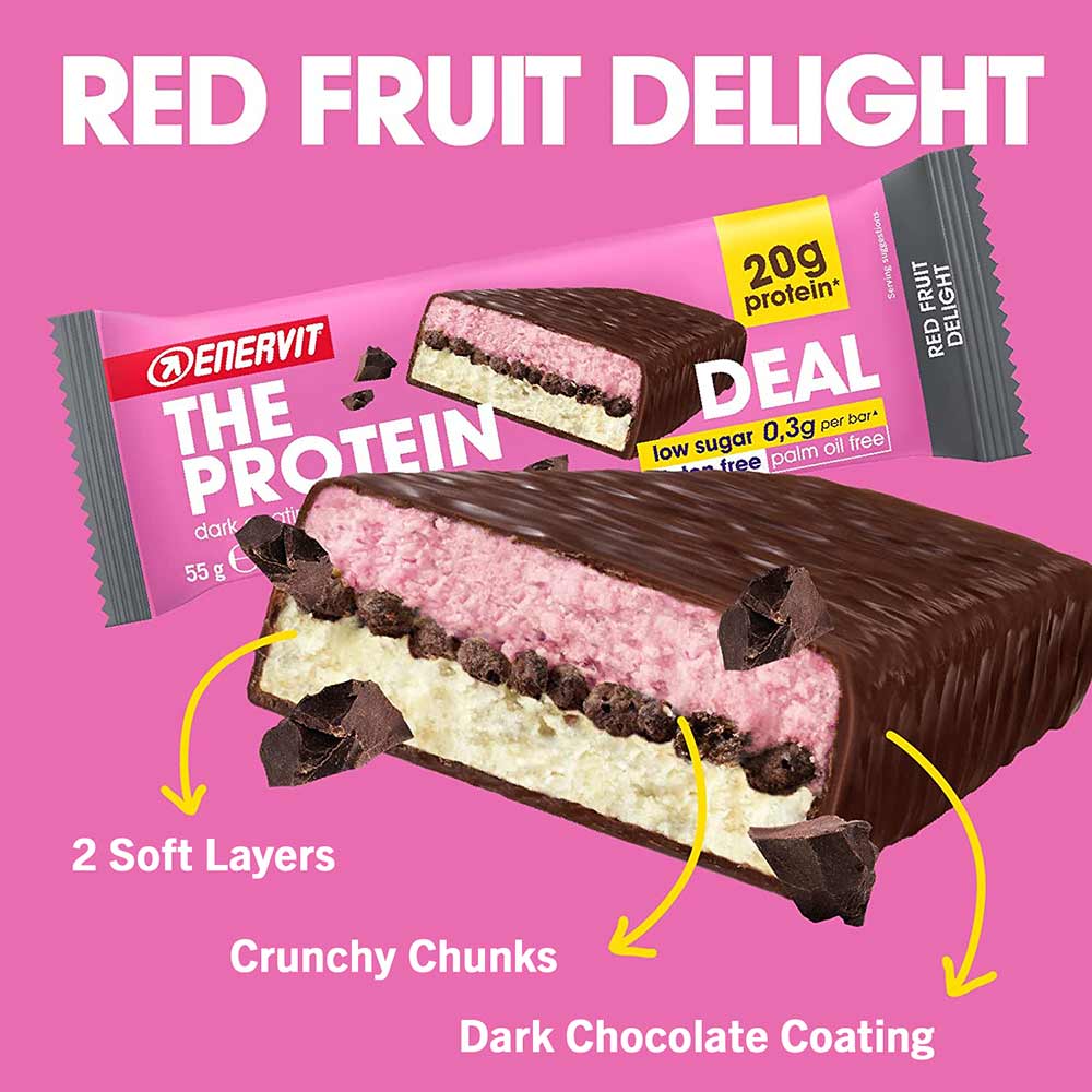Enervit Strawberry Protein Deal Bar