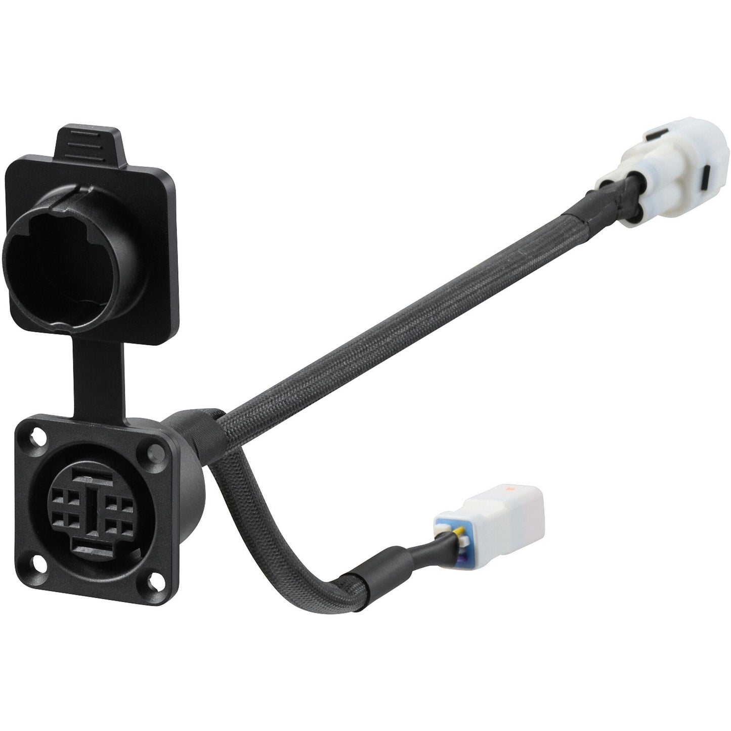 Shimano STEPS EW-CP111 satellite charging port, cable length 200 mm