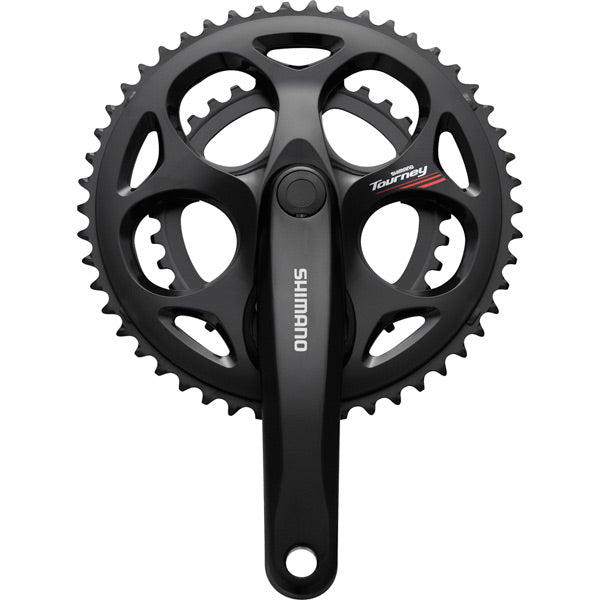 Shimano Tourney / TY FC-A070 square taper double chainset 7-/8-speed, 50 / 34T 170 mm w/o chainguard