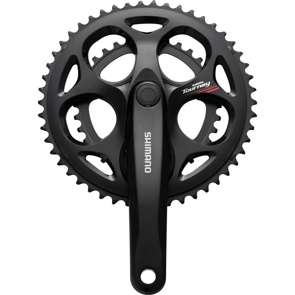 Shimano Tourney / TY FC-A070 square taper double chainset 7-/8-speed, 50 / 34T 170 mm w/o chainguard