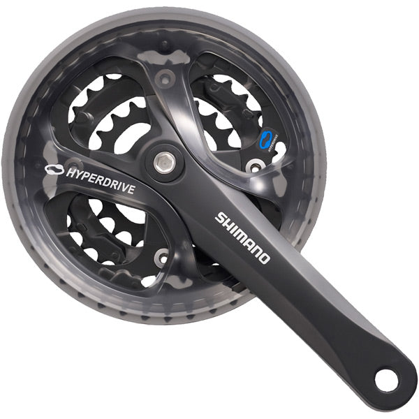 Shimano Acera FC-M361 chainset, square taper 7/8 speed black