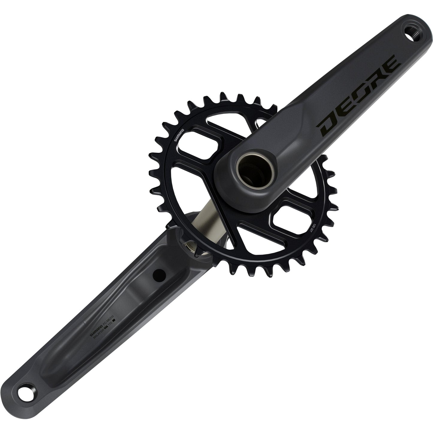 Shimano FC-M6200 Deore chainset, 12-speed, 170 mm, 55 mm chainline