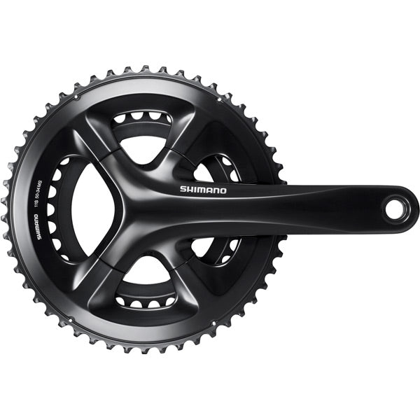 Shimano Non-Series Road FC-RS510 double chainset, 50 / 34T, for 135/142mm axle, 165mm