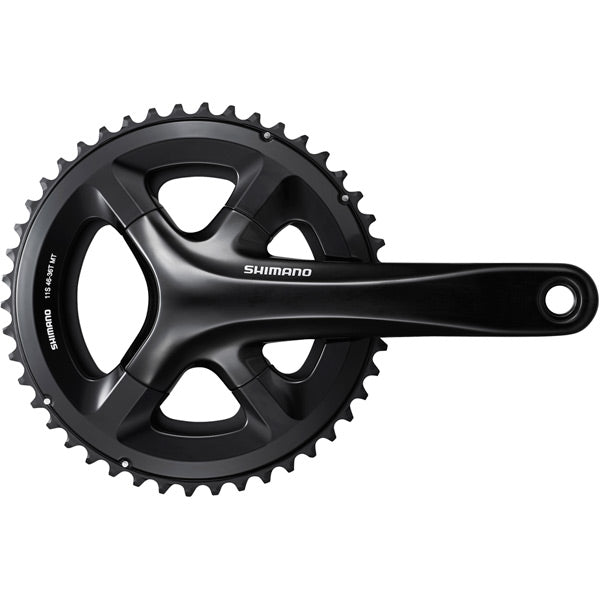 Shimano Non-Series Road FC-RS510 double chainset, 46 / 36T, for 135/142mm axle, 170mm