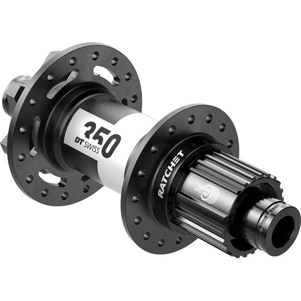 DT Swiss 350 Classic rear disc 6 bolt 148 x 12 mm Boost, MICRO SPLINE 28 hole, black