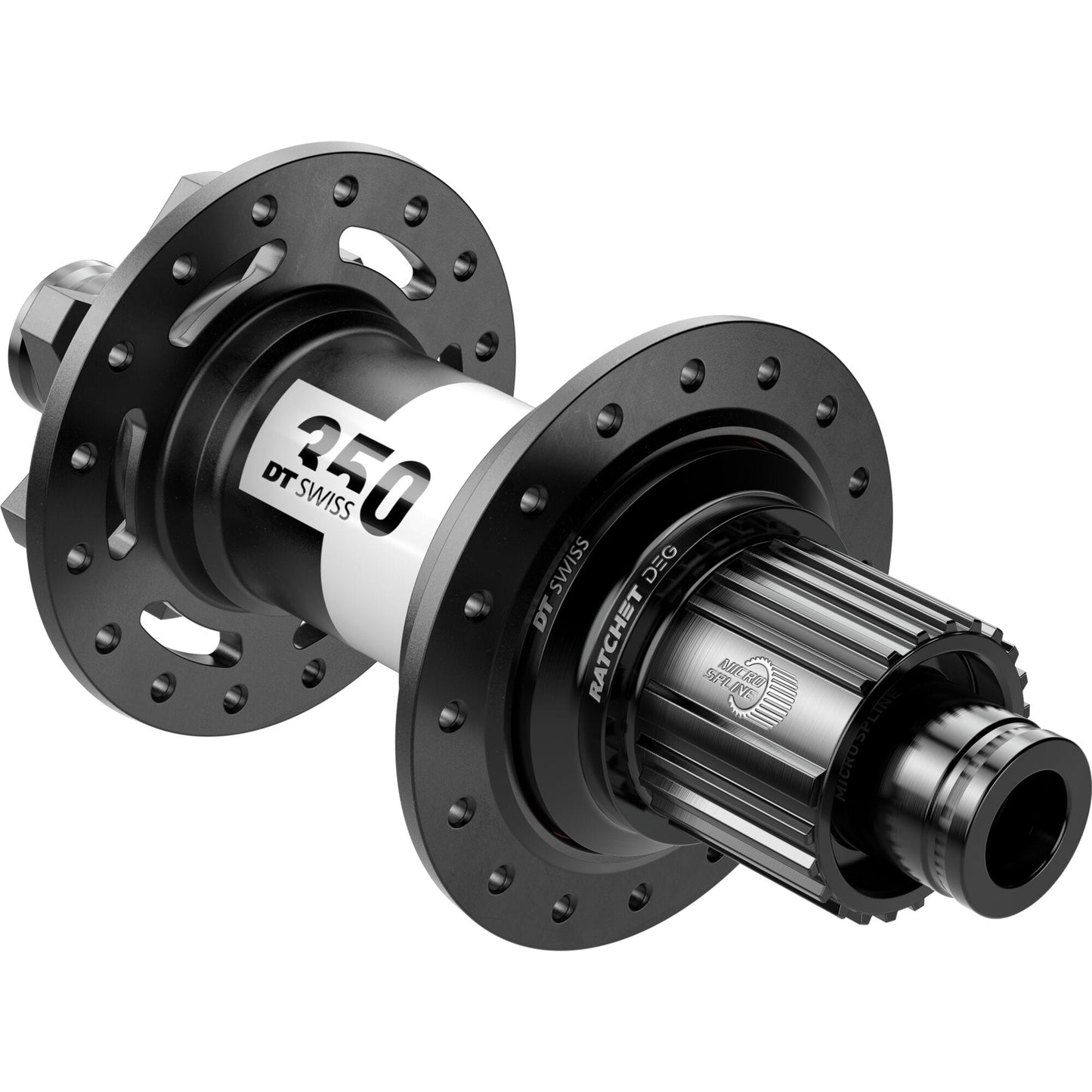 DT Swiss 350 DEG Classic rear disc 6 bolt 148 x 12 mm Boost, MICRO SPLINE, 32 hole, black