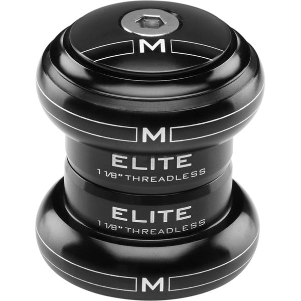 M Part Elite Headset 1-1/8" Threadless Black EC34/28.6 EC34/30