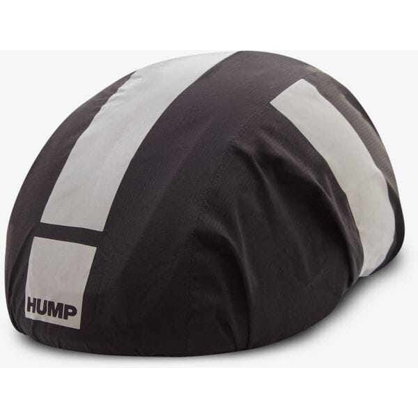HUMP Reflective Waterproof Helmet Cover (HUM22W47) Black / Adult