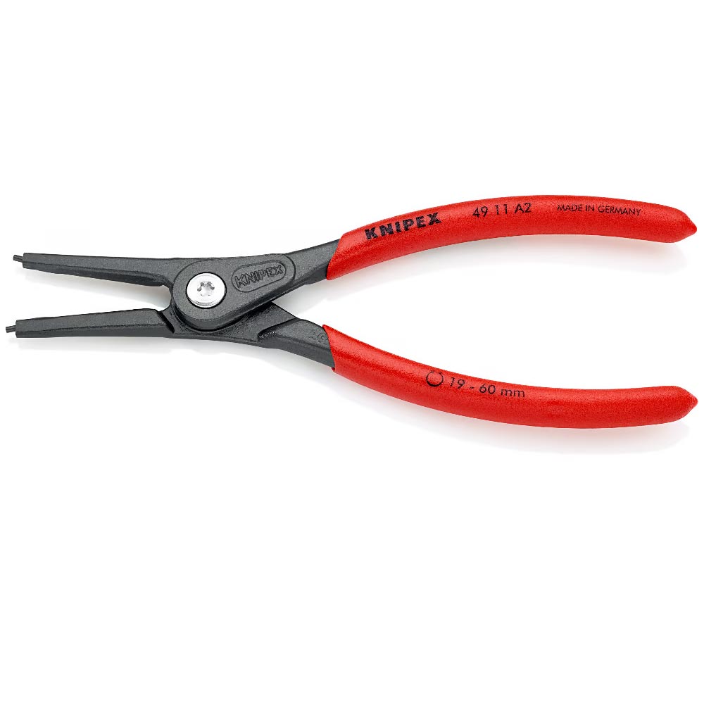 KNIPEX 49 11 A2 Precision Straight External Circlip Pliers 180mm