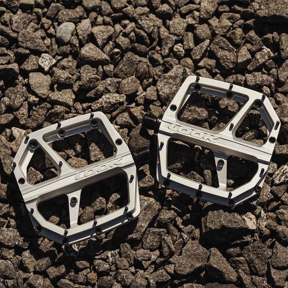 Look Trail Roc Plus Flat Silver Pedals
