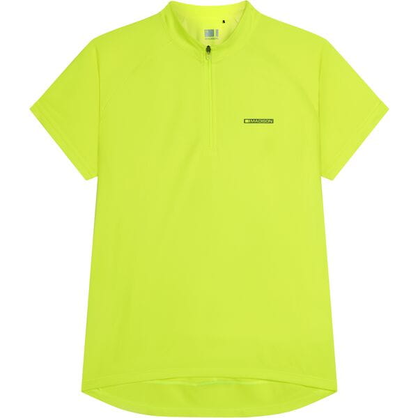 Freewheel Women's Short Sleeve Jersey, hi-viz yellow - size 10