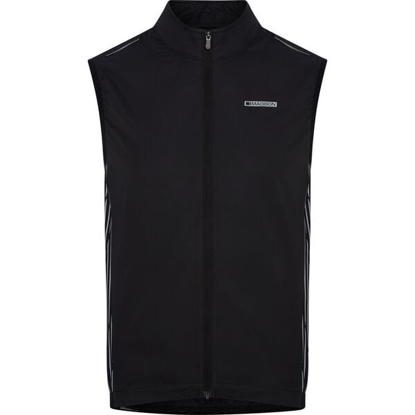 Stellar Reflective Windproof Men's Gilet, black - large