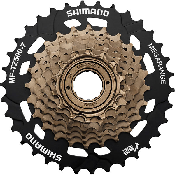 Shimano Tourney / TY MF-TZ500 7-speed multiple freewheel, 14-34 tooth