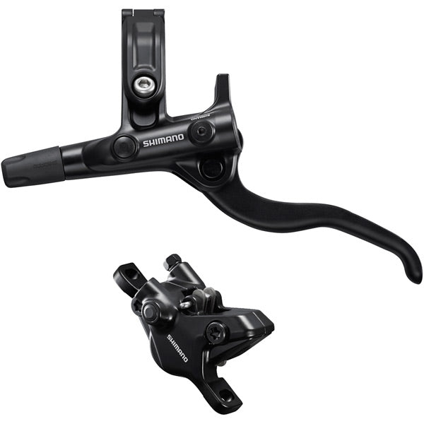 Shimano Deore BR-MT410/BL-M4100 Deore brake lever/post mount 2 pot calliper, rear left