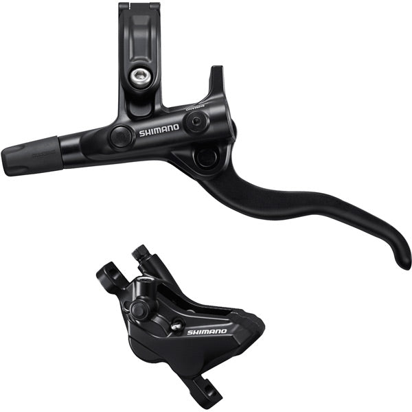 Shimano Deore BR-MT420/BL-M4100 Deore bled brake lever/post mount 4 pot calliper
