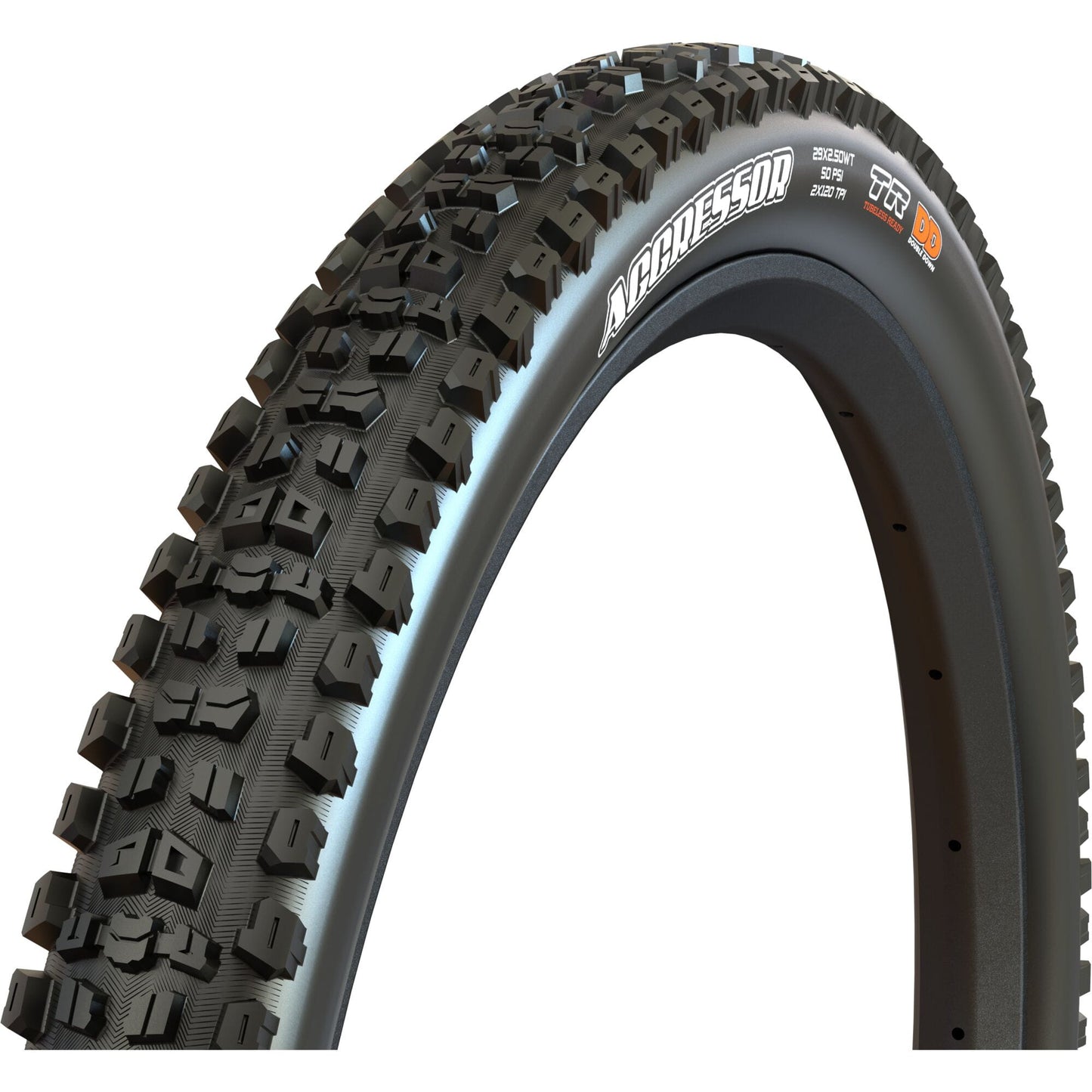 Maxxis Aggressor Dual Compound Double Down Tubeless Folding Tyre