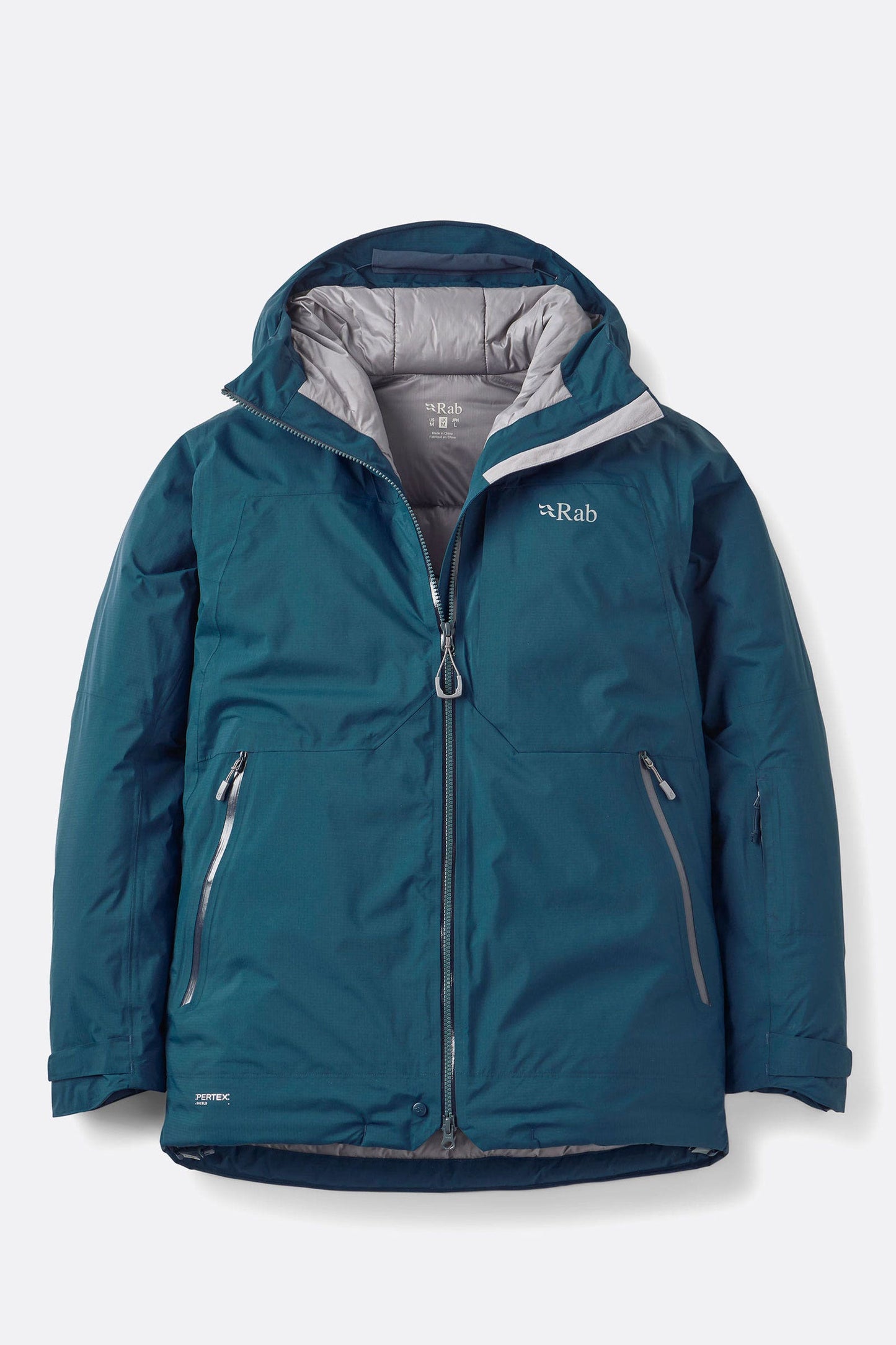 Optical Down Jacket - Tempest Blue