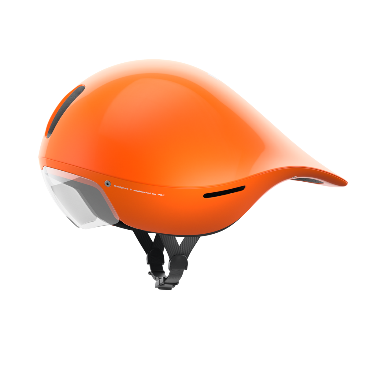 POC Tempor Road Cycling Helmet Fluorescent Orange / MLG