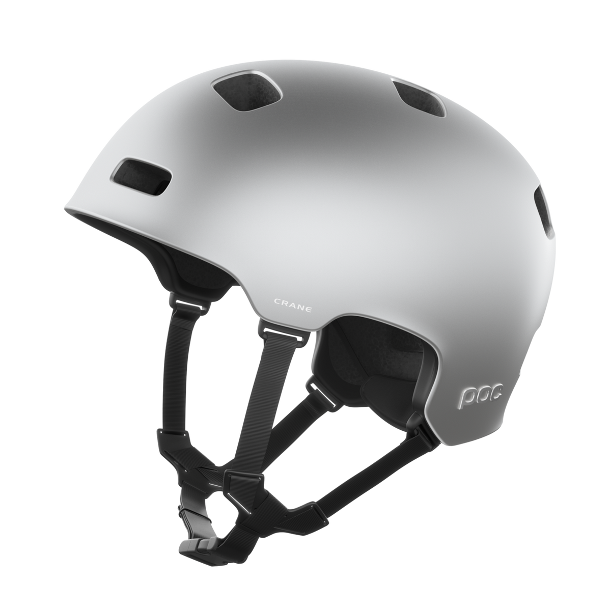 POC Crane MIPS Bike Helmet Argentite Silver Matt / L
