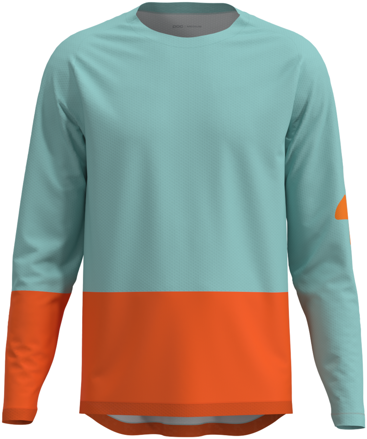 POC Men's Motion Air Long Sleeve MTB Jersey Lazurite Blue/Carnelian Orange / XXL