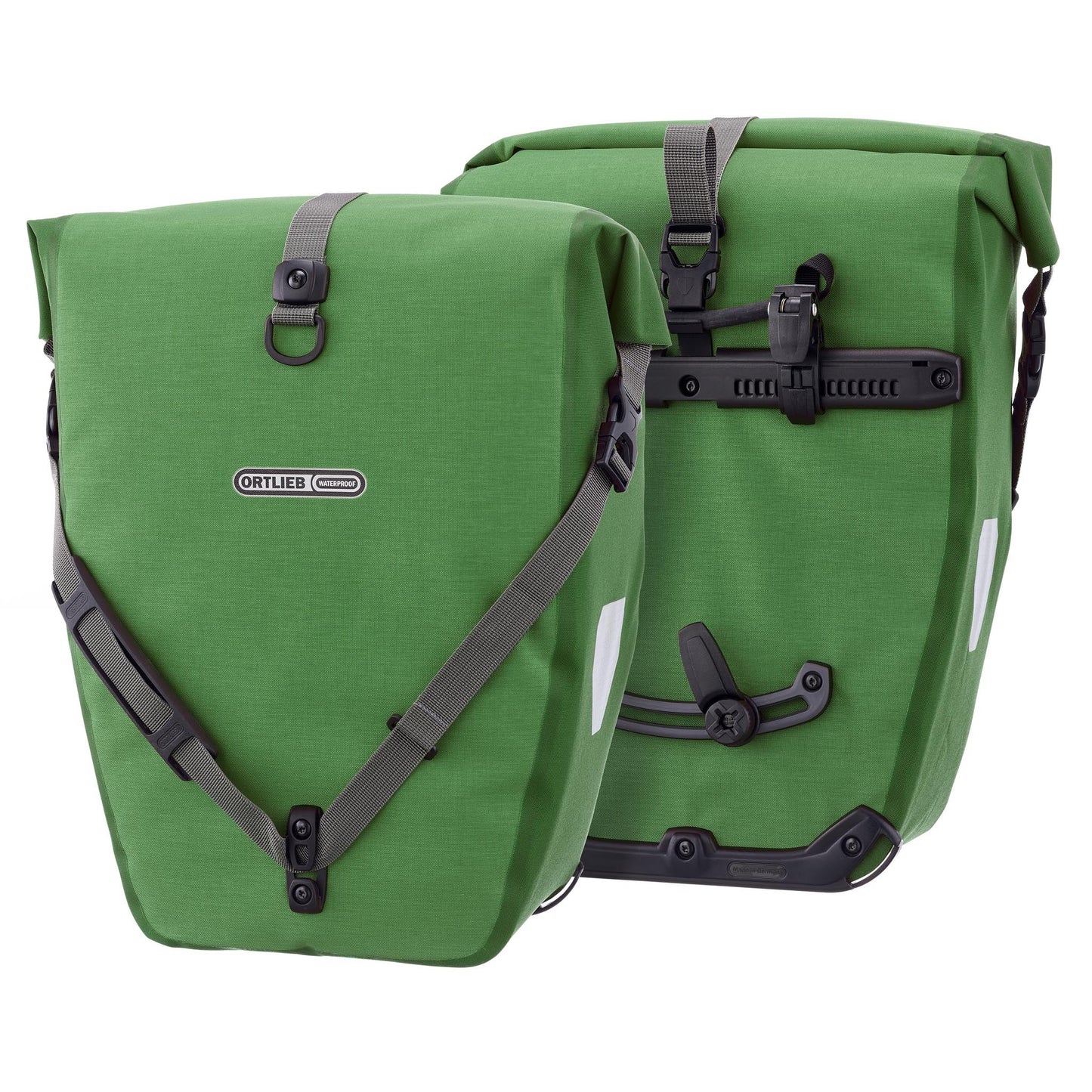 Ortlieb Back Roller Plus Cr Ql2.1 Waterproof Panniers Pair 40 Litre 40 Litre (Pair) - Kiwi/Moss Green