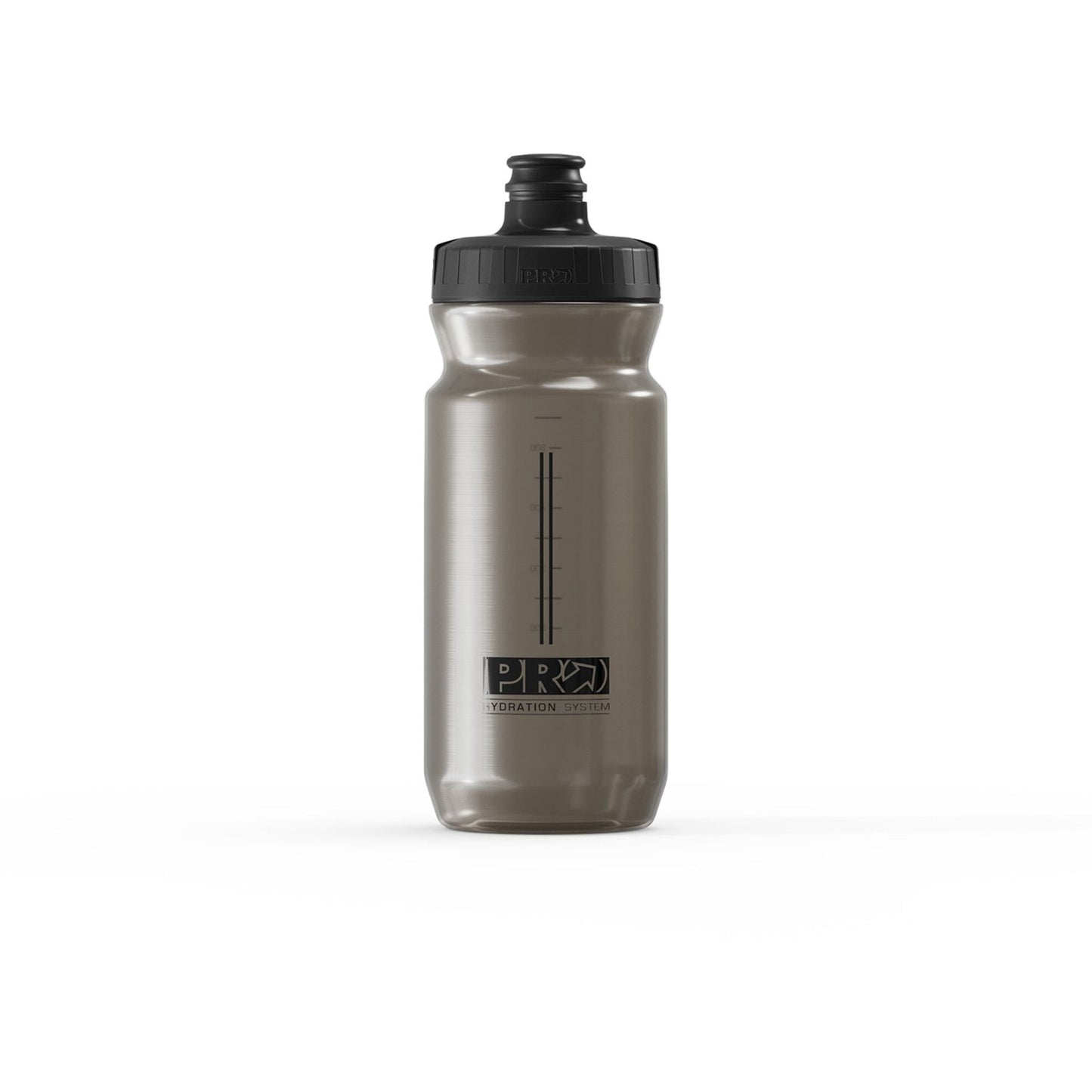 PRO Performance Bottle 600ml Autoflow Valve Black Trans/Black Cap
