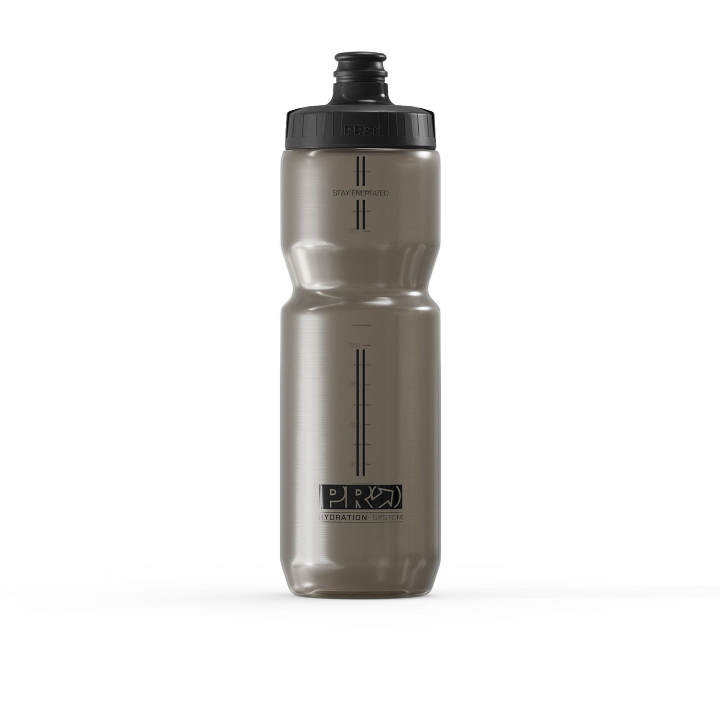 PRO Performance Bottle 800ml Autoflow Valve Black Trans/Black Cap