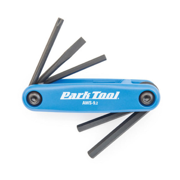 Park Tool AWS-9.2 - Fold-Up Hex Wrench & Screwdriver Set