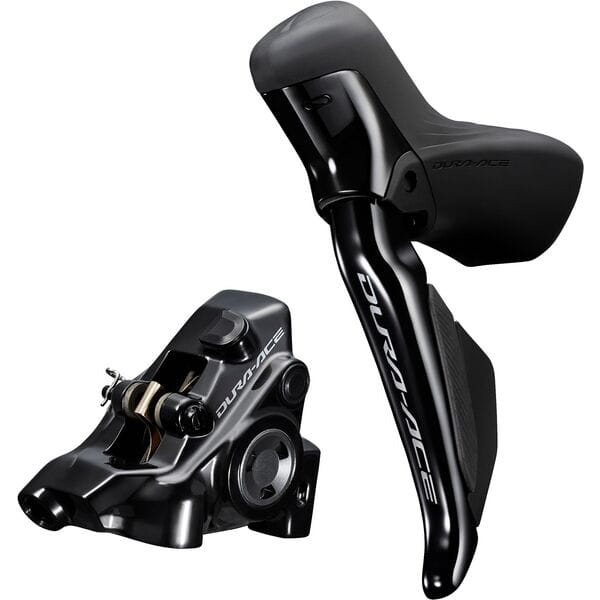 Shimano Dura-Ace ST-R9270 hydraulic disc, Di2 E-tube STI set, flat mount calliper, left rear