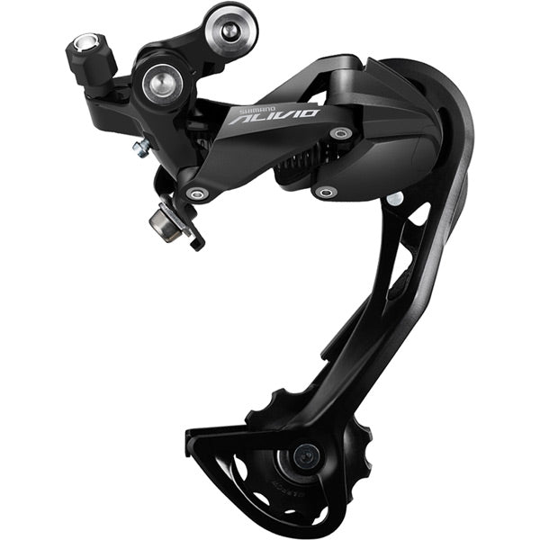 Shimano Alivio RD-M3100 Alivio rear derailleur, 9-speed, Shadow design, SGS long cage
