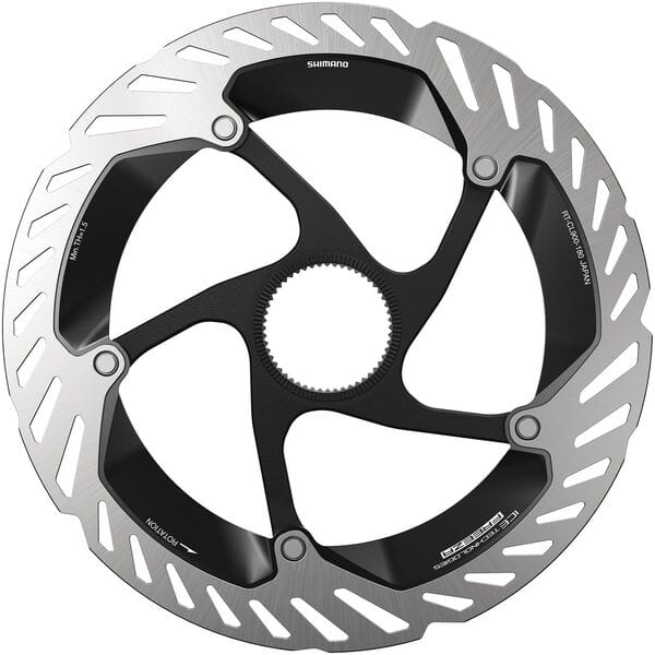 Shimano STEPS RT-CL900 Ice Tech FREEZA rotor with internal magnet lockring, 180 mm