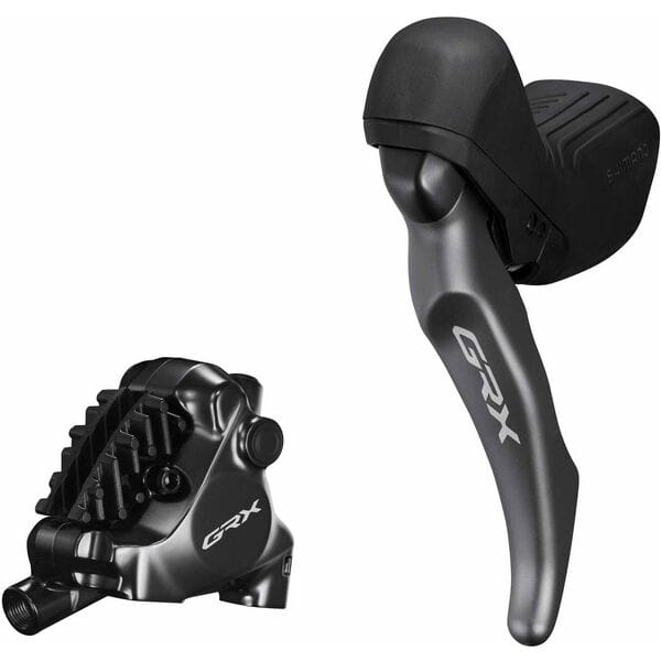 Shimano GRX BL-RX820 GRX hydraulic disc brake lever bled with BR-RX820 calliper, left
