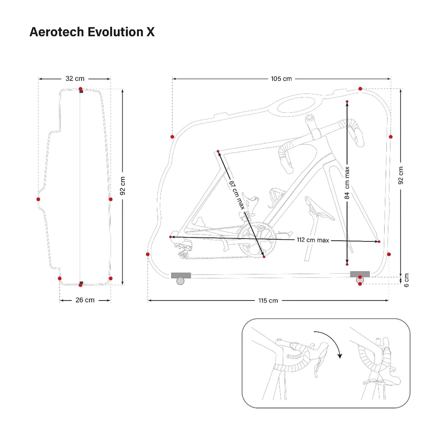 Scicon Sports Aerotech Evolution X TSA Bike Travel Case