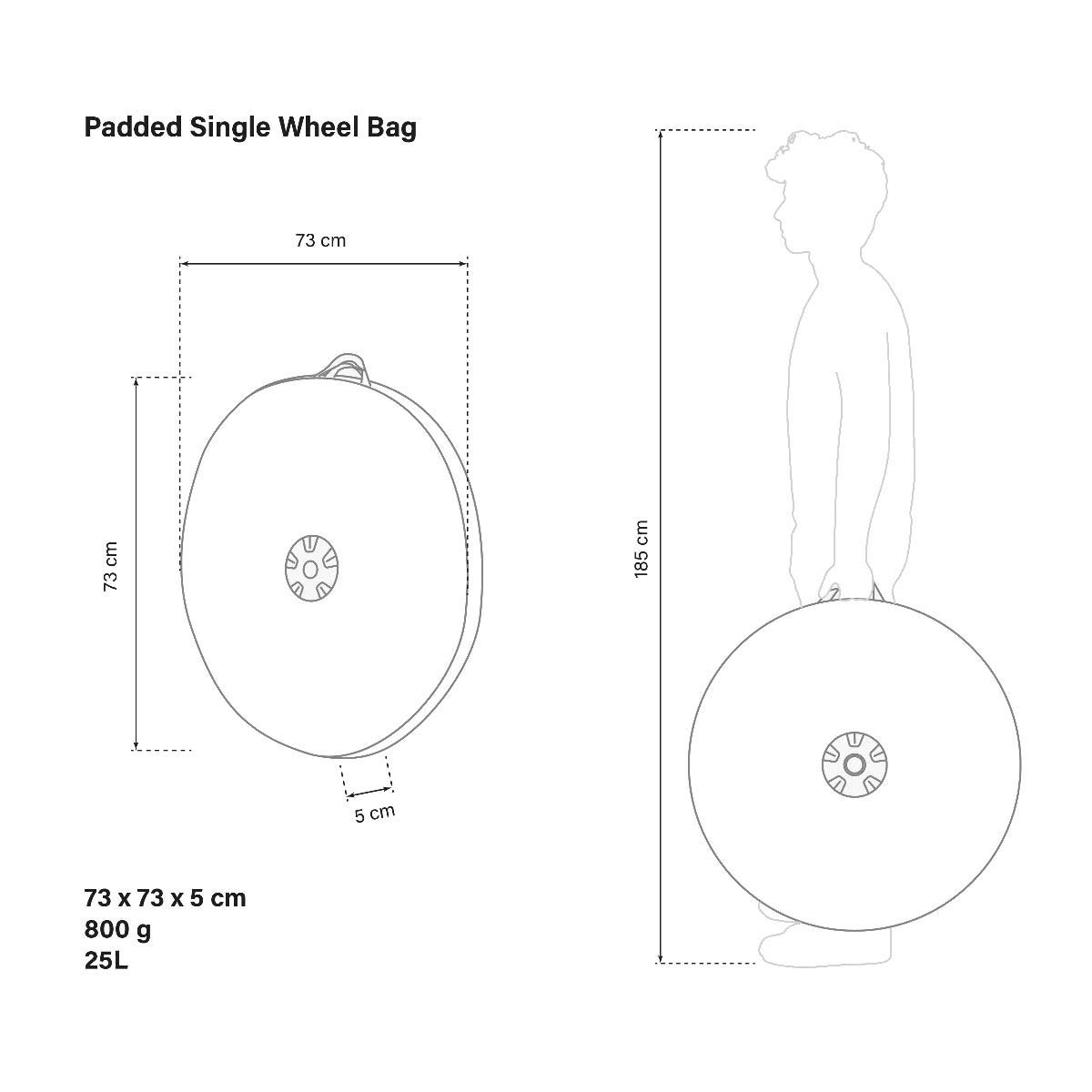 Scicon Sports Padded Single Wheel Bag